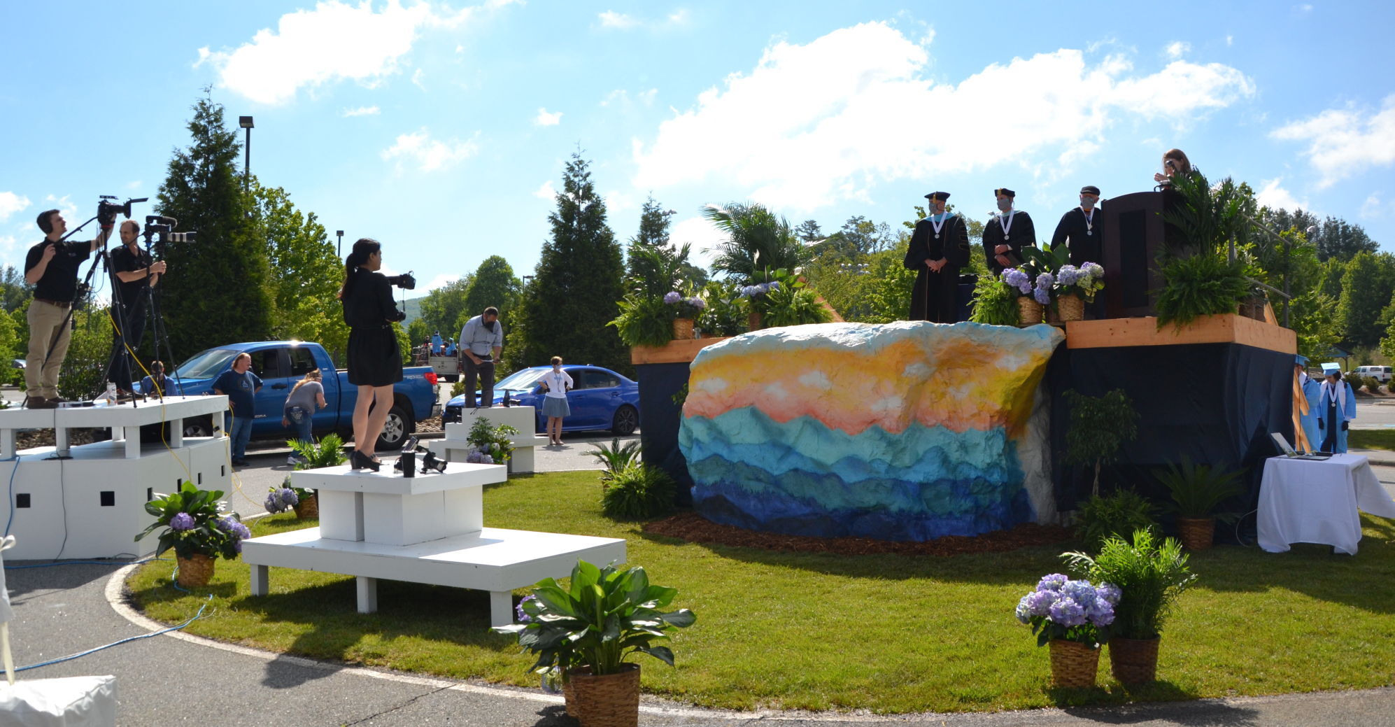 Drive-thru graduation